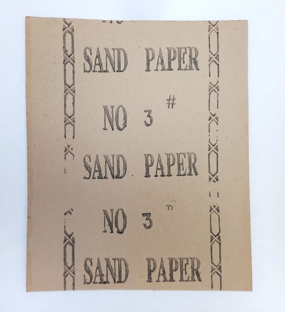 Sand Paper Wood #3