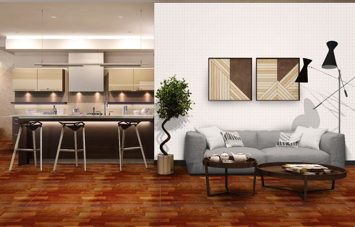 CR-CERAMIC Tile Ceramic 17X17 Foz Iguac Cedr 43X43