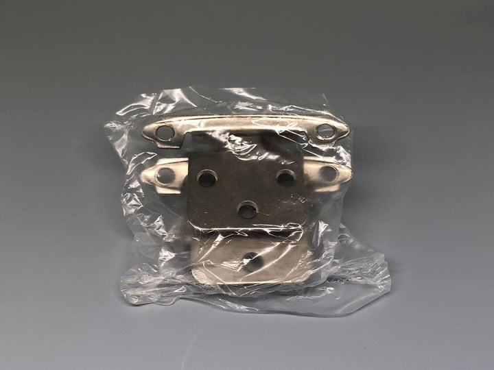 Butt Hinges Spring Silver