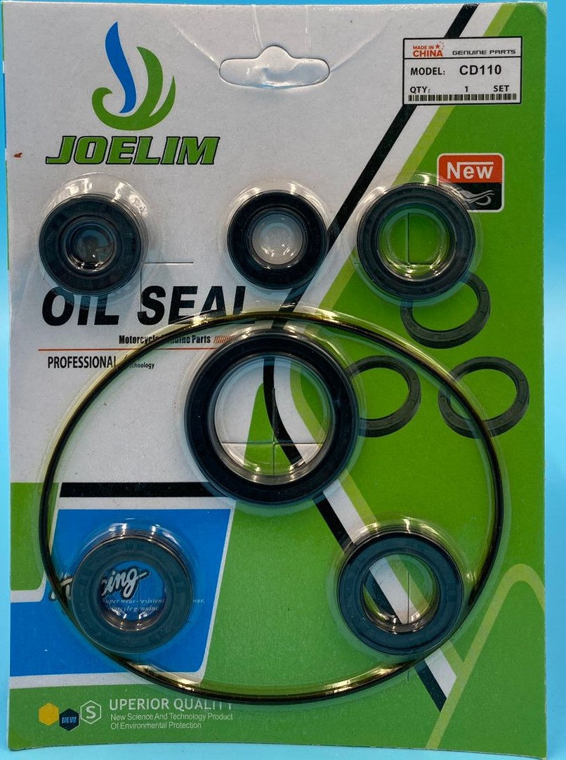 M/CYCLE Oil Seal Kit 110 CD110 Joelim