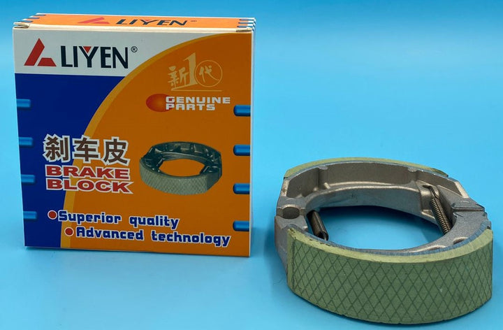M/CYCLE Brakes Shoe Back 110 Liyen JH70 with Spring