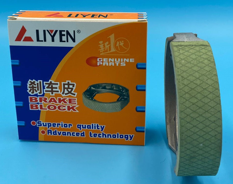 M/CYCLE Brakes Shoe Back 110 Liyen JH70 with Spring