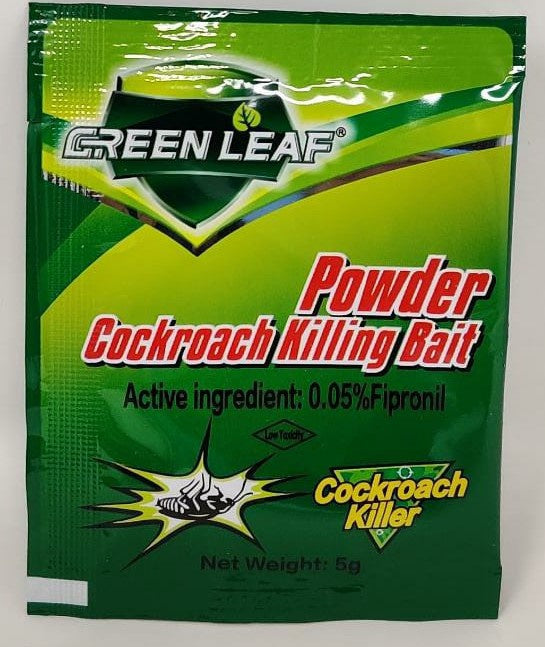 GREEN LEAF Bait Powder Cockroach Killing Bait 5G X 50BAGS Box CB-TL19V1