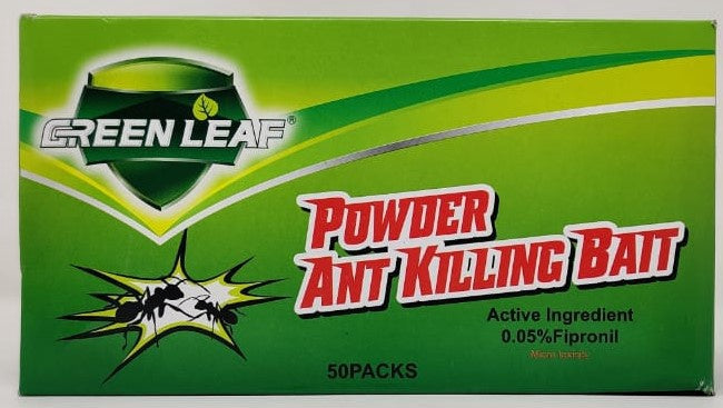 GREEN LEAF Bait Powder Ant Killing Bait 5G X 50BAGS Box GL01041