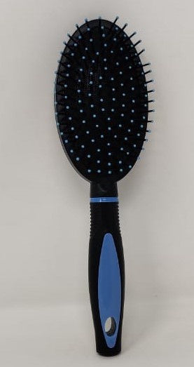 GENERIC Hair Brush Td Egg Shape Black & Color Handle