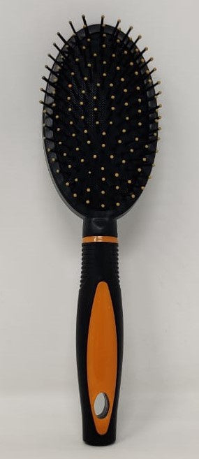 GENERIC Hair Brush Td Egg Shape Black & Color Handle