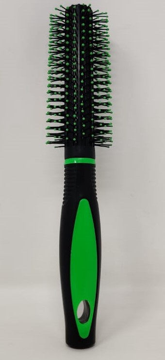 GENERIC Hair Brush Round Black & Color Handle