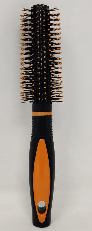 GENERIC Hair Brush Round Black & Color Handle