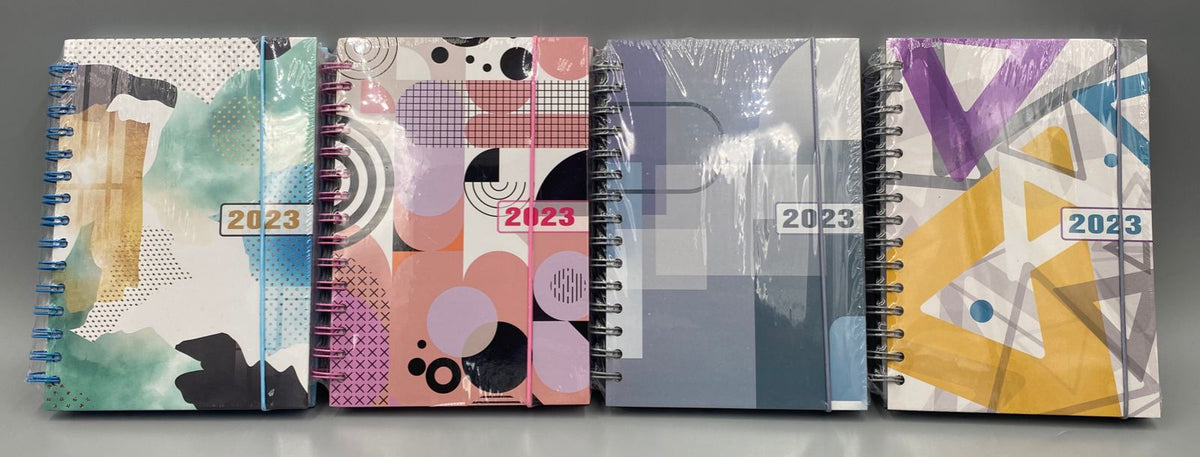 Stationery Diary 2023 W52 Full Page Hard Cover