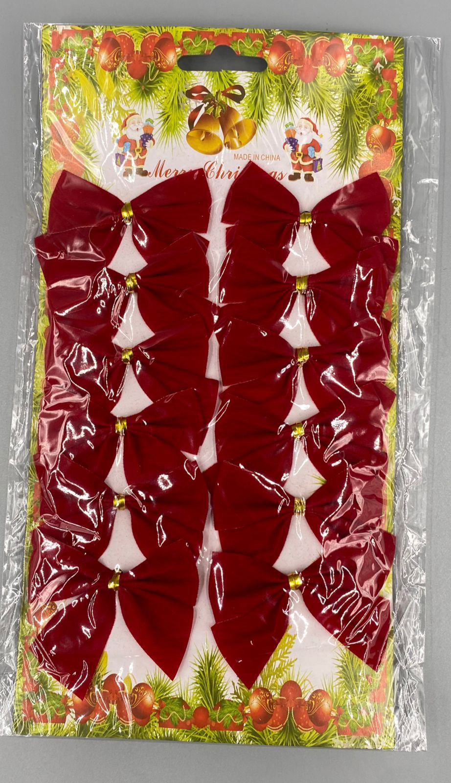 Christmas Decorations Bows HL449 12PCS Pack