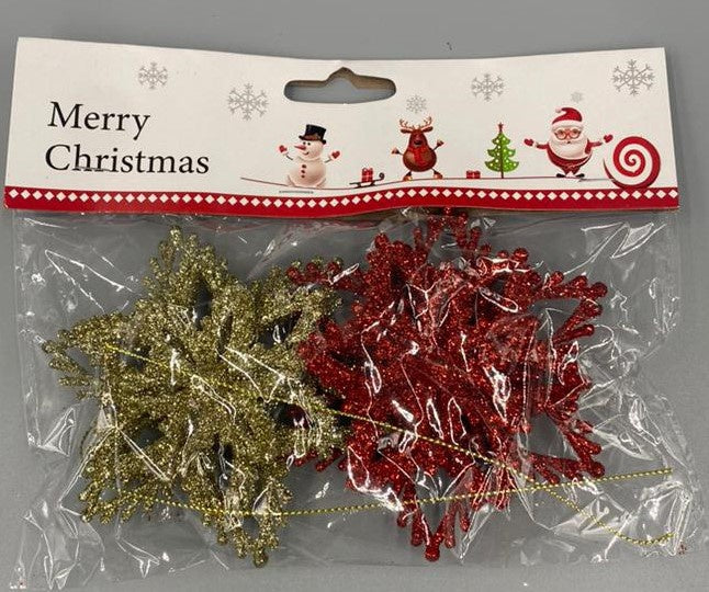 Christmas Decorations Flower G263 2PCS Pack