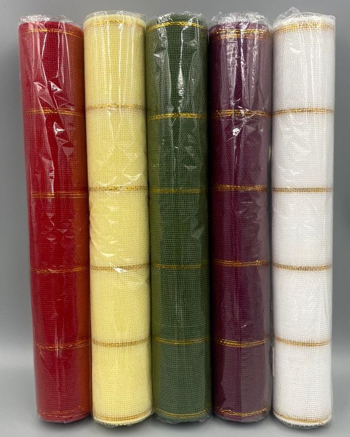 Party Mesh 20" C528 Sold by Roll 52CM X 8YARDS Gift Wrapping Mesh