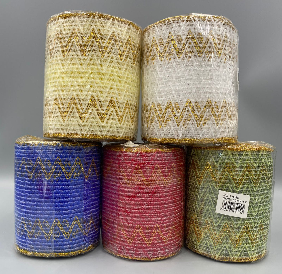 Party Mesh 6" WG85 Sold by Roll 15CM X 15YARDS Gift Wrapping Mesh