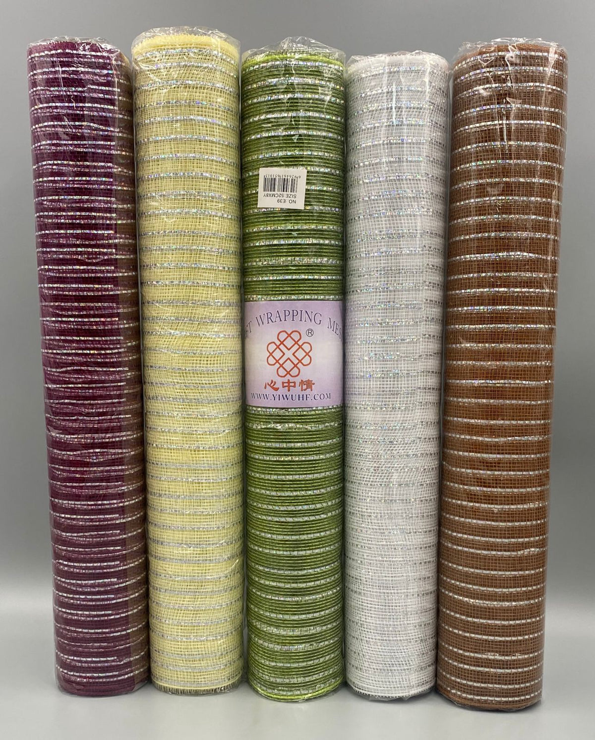 Party Mesh 20" E39 Sold by Roll 52CM X 8YARDS Gift Wrapping Mesh