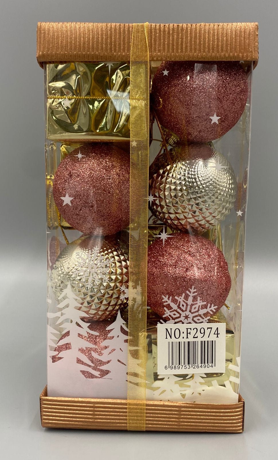 Christmas Decorations Balls F2974 16PCS Pack