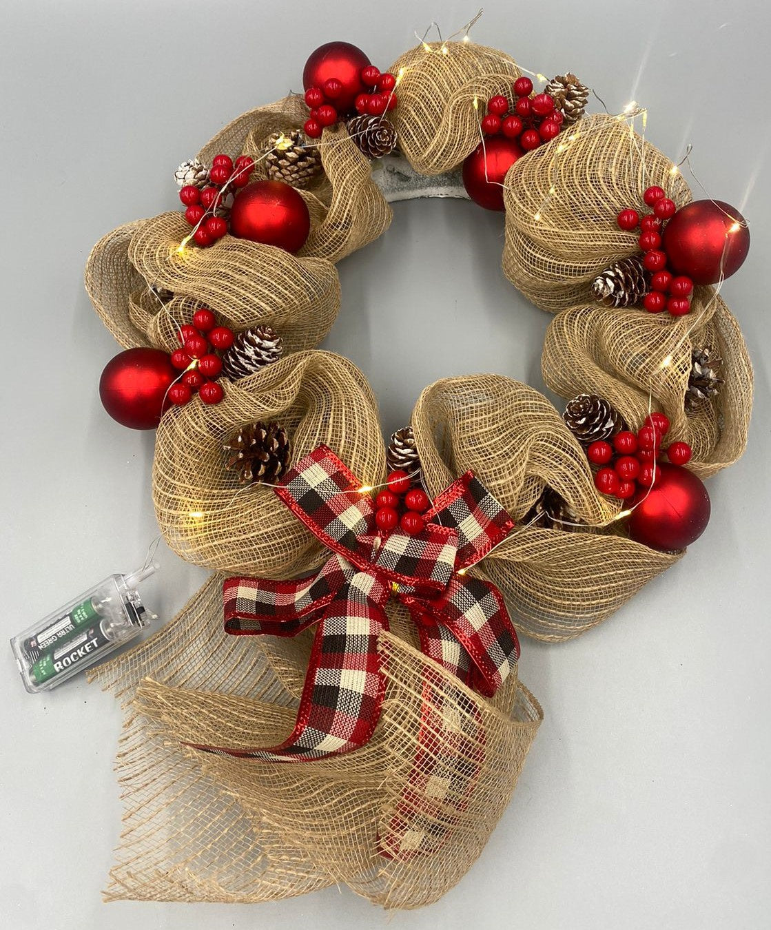 Christmas Decorations Wreath 22122# Lighted