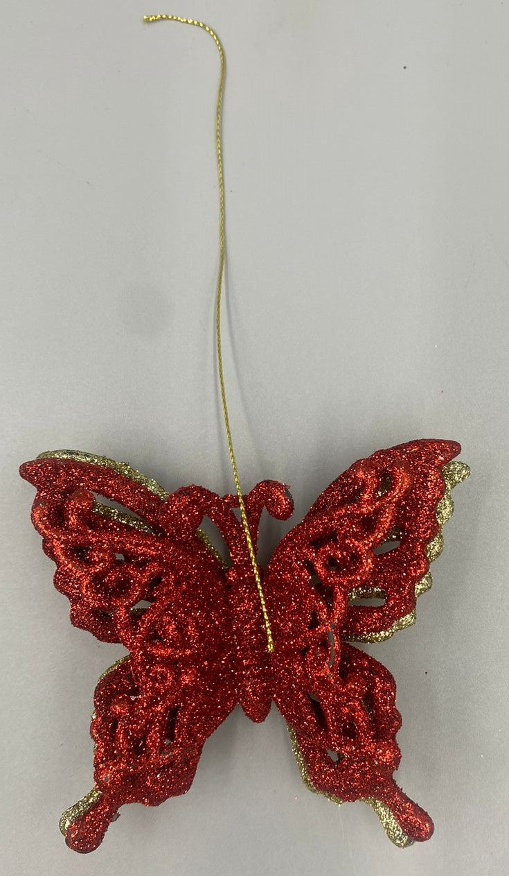 Christmas Decorations Butterfly G202 2PCS Pack