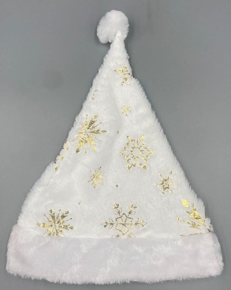 Christmas Decorations Santa Hat M31 White Snow