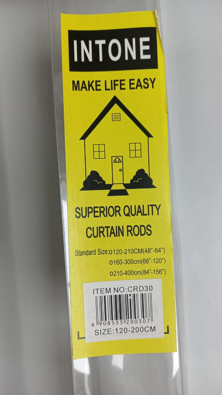 Curtain Rod CRD30 120-2000CM 47.25" to 78.75"