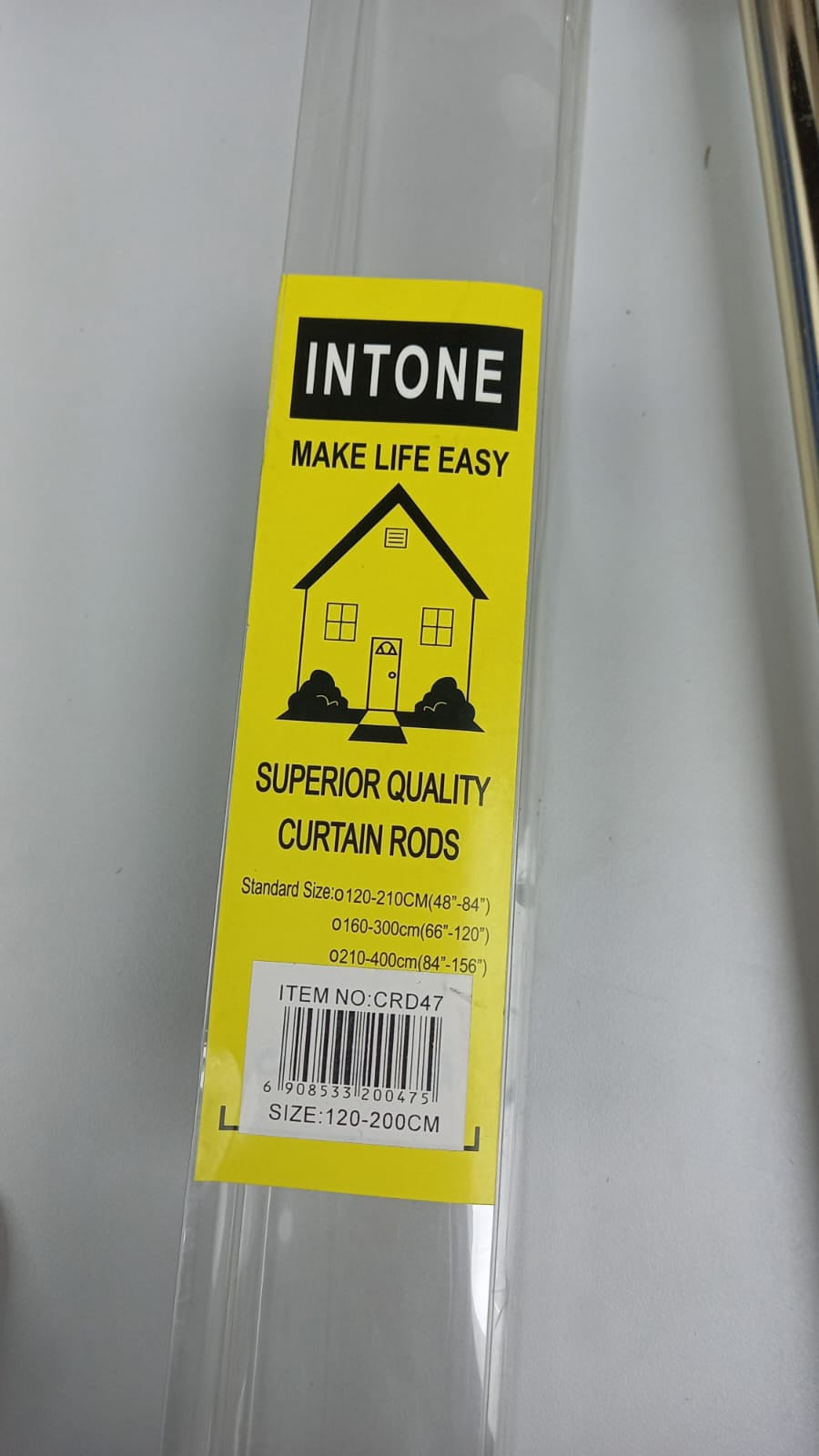 Curtain Rod CRD47 120-2000CM 47.25" to 78.75"
