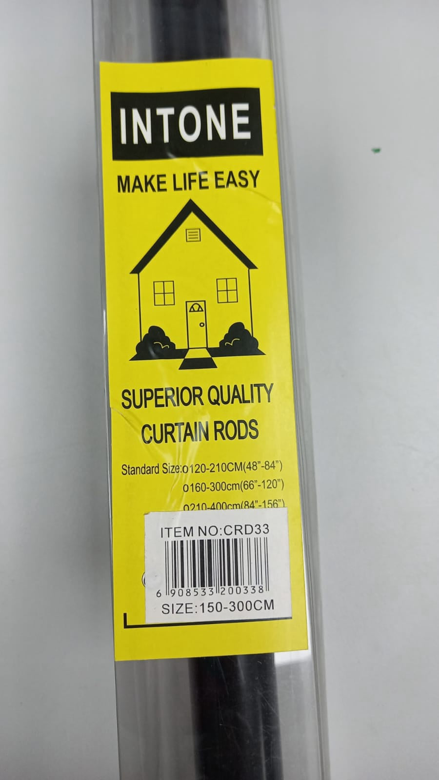 Curtain Rod CRD33 150-300CM 59" to 118"