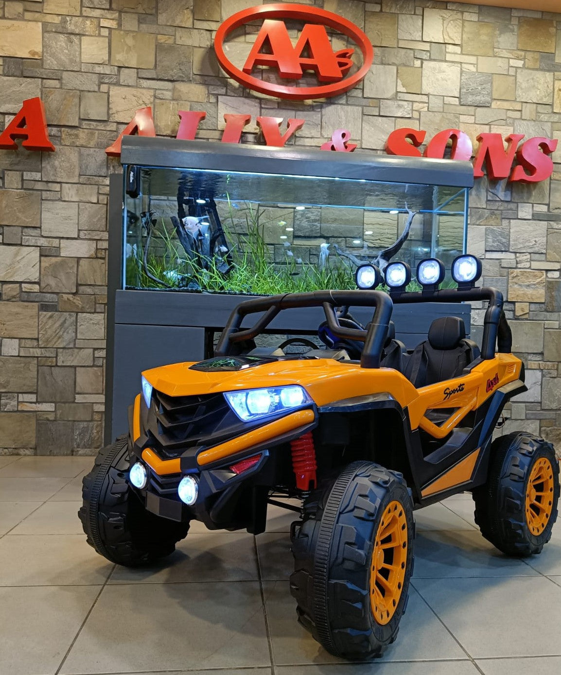 Toy Car Ride on 3510013-4R Orange