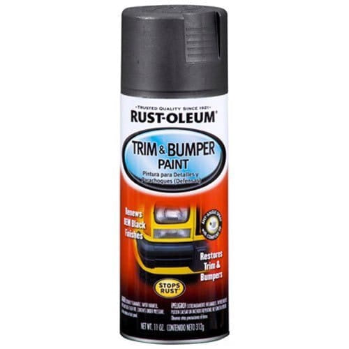 RUST OLEUM Spray Trim & Bumper Matte Black 251574
