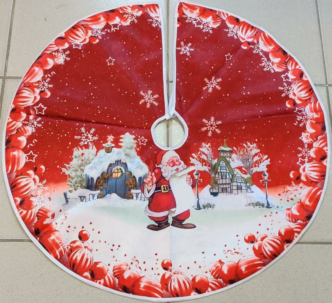 Christmas Decorations Tree Skirt M36 Santa