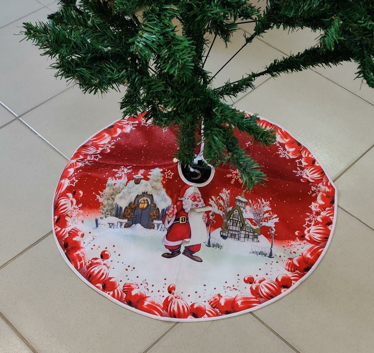 Christmas Decorations Tree Skirt M36 Santa