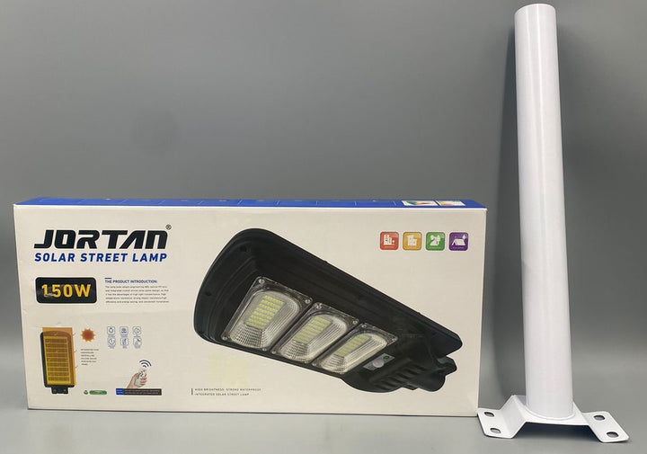 JORTAN Light Solar Street LED 150W JT-G-150G with Pole
