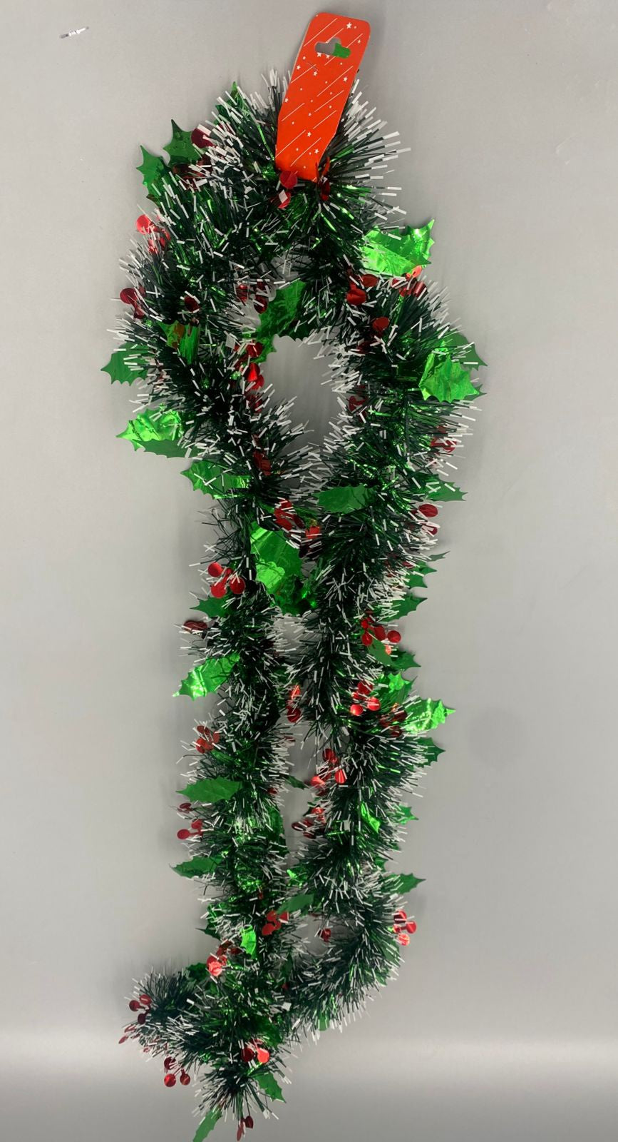 Christmas Decorations Streamer with Tree MTL40 6FT