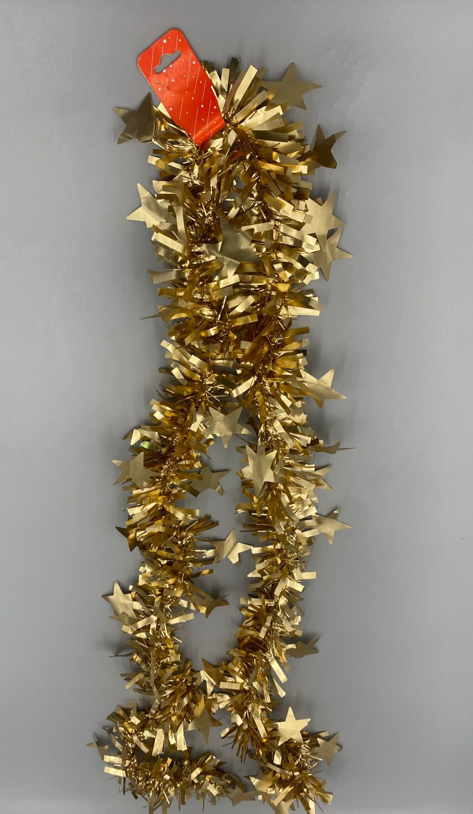 Christmas Decorations Streamer with Star MTL48 6FT