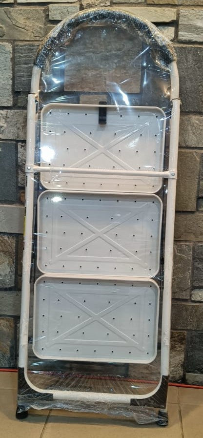 Ladder 3 Step Homestar STL203-W White & Black