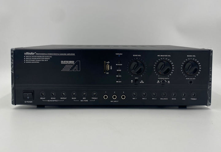 VLLIODOR Amplifier DS-9702 KB100 120W + 120W (240W)