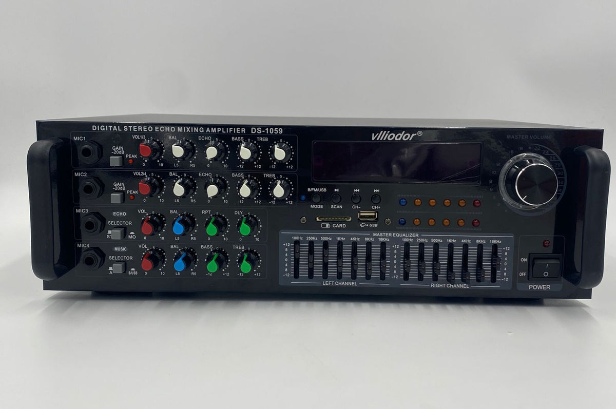 VLLIODOR Amplifier DS-1059 185W + 185W (370W)