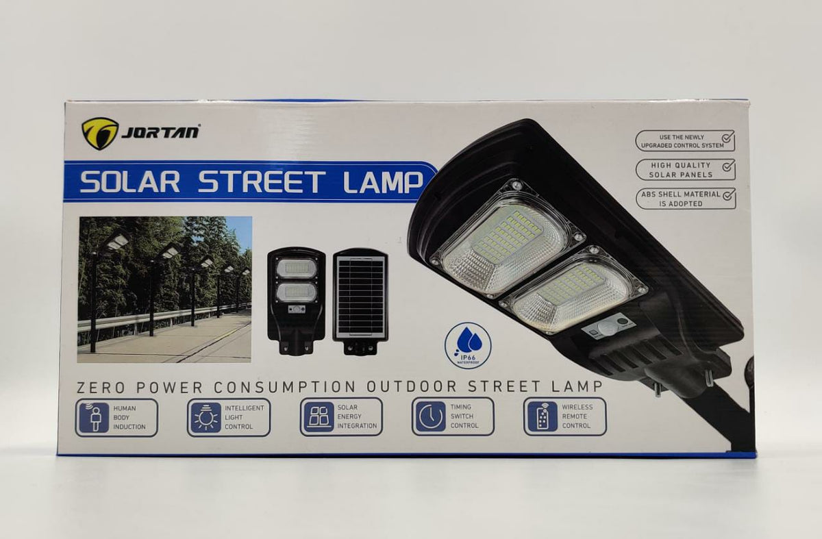 JORTAN Light Solar Street LED 100W JT-G-100G with Pole