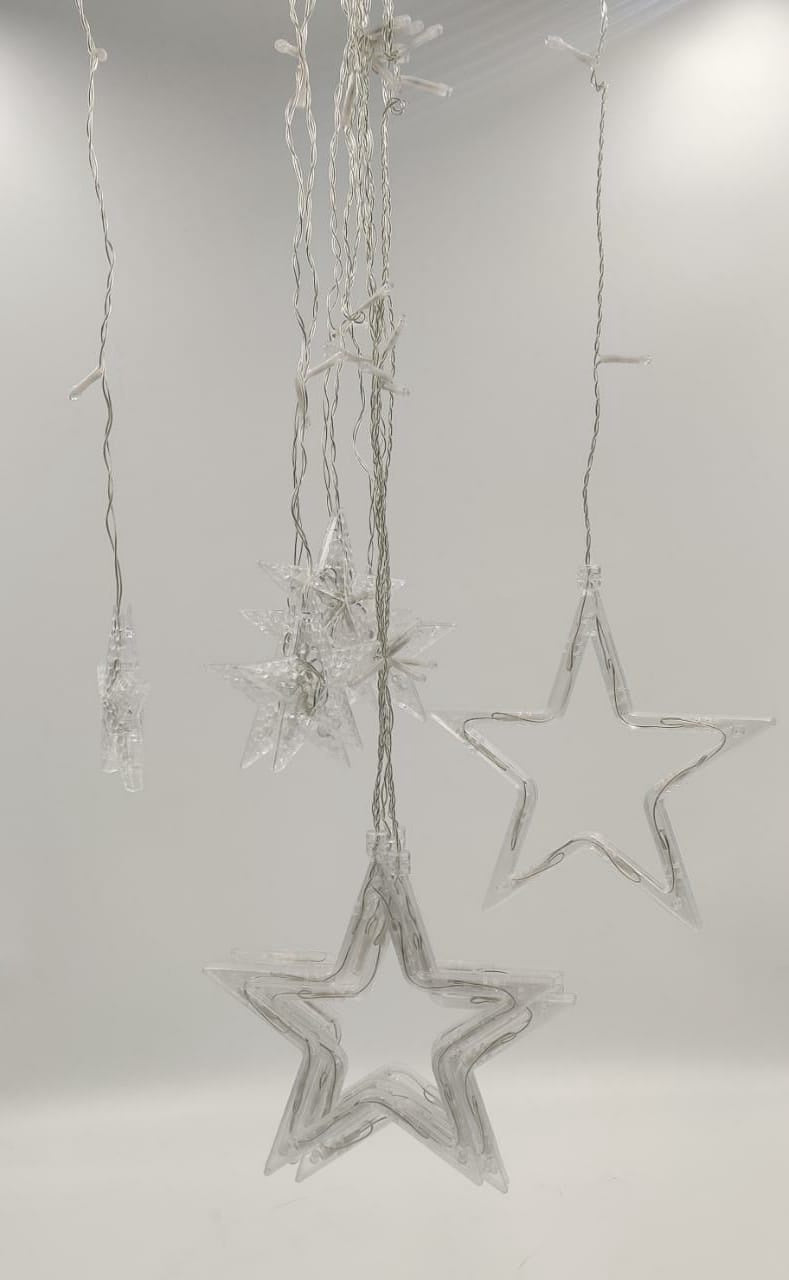 Fairy Light LED Clear Star MULTI-COLOR