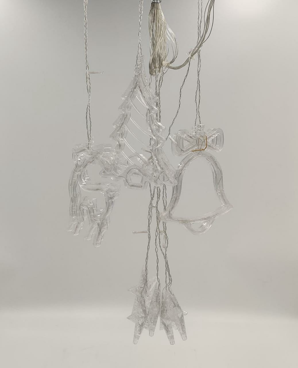 Fairy Light LED Clear Bell Star Tree Deer