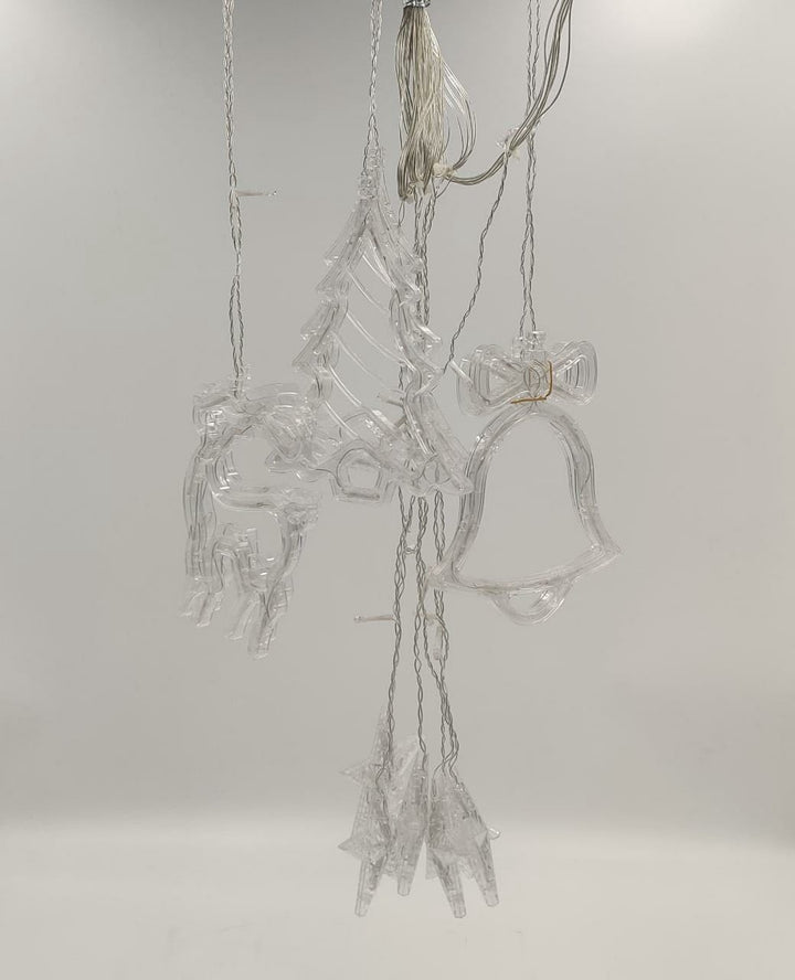 Fairy Light LED Clear Bell Star Tree Deer