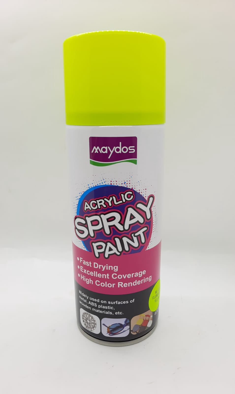 Tin Spray Maydos Fluorescent Yellow #1005