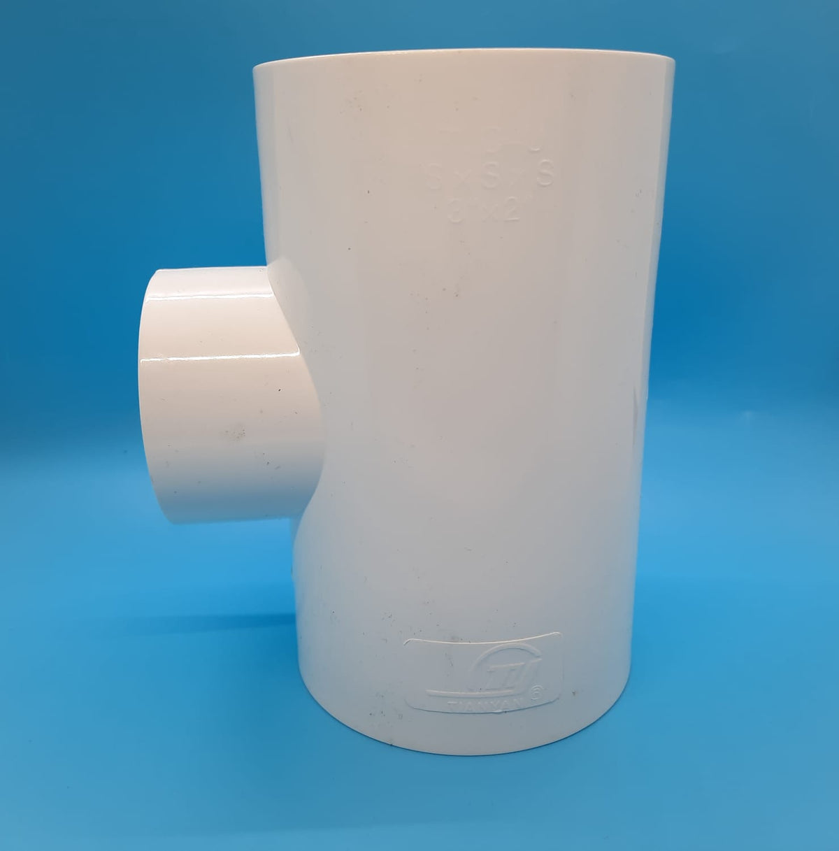 PVC Reducing Tee 3" X 2" Heavy Ty Sch 40