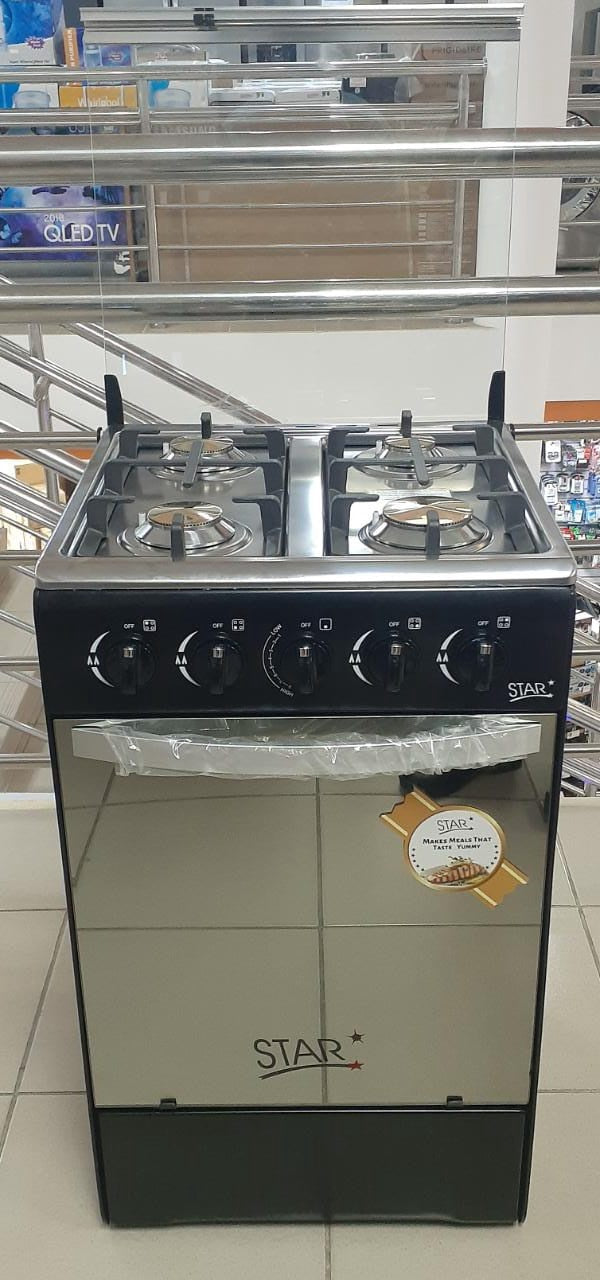 STAR Stove 4 Burner 20" SKP20B SKP50B Black Heavy