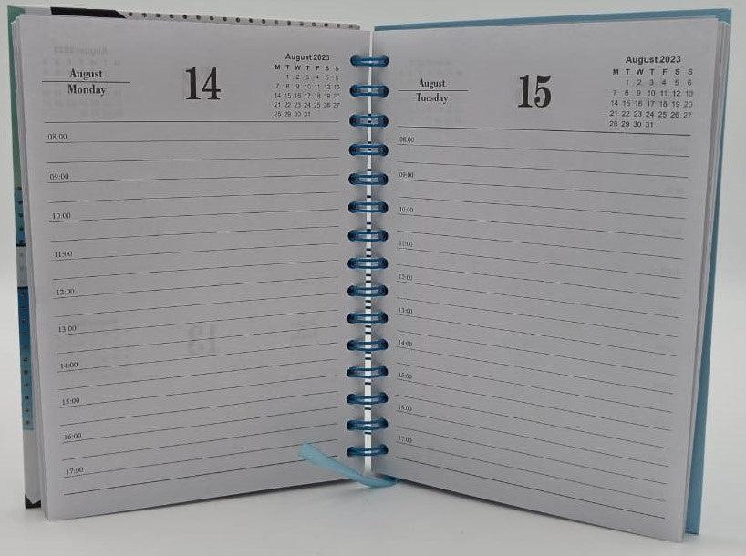 Stationery Diary 2023 W52 Full Page Hard Cover