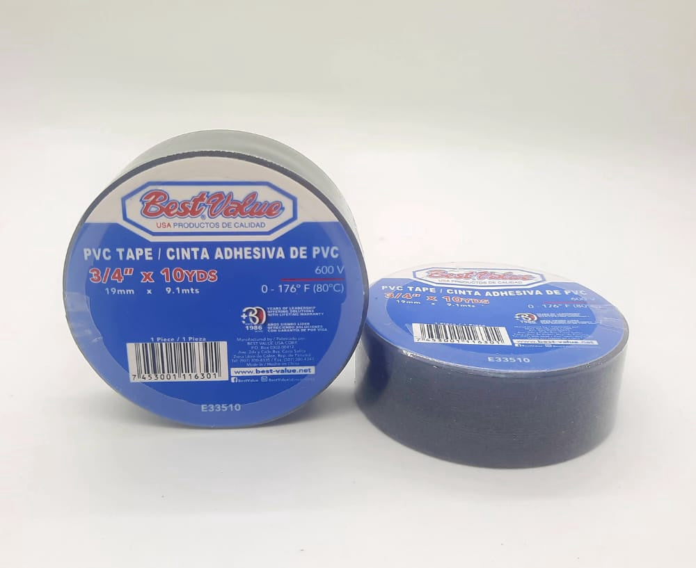 BEST VALUE Tape Insulation Black 10YDS #E33510