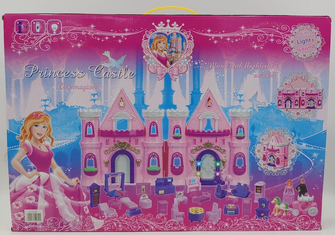 GENERIC Toy Princess Castle CH054 with Light and Sound