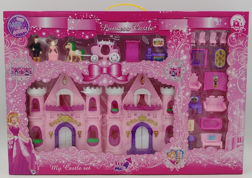 GENERIC Toy Princess Castle CH054 with Light and Sound