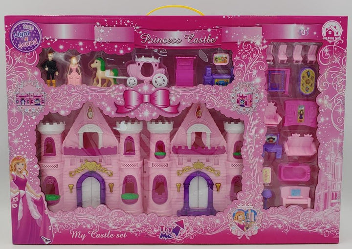 GENERIC Toy Princess Castle CH054 with Light and Sound