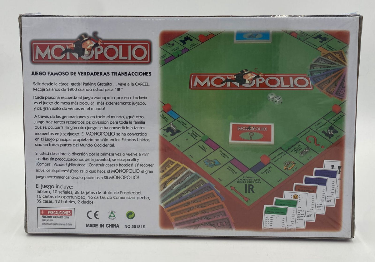 GENERIC Toy Monopolio Espanol F-9 Baord Game