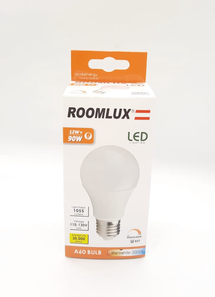 ROOMLUX Bulb LED 12W Dimmable Warmwhite 3000K