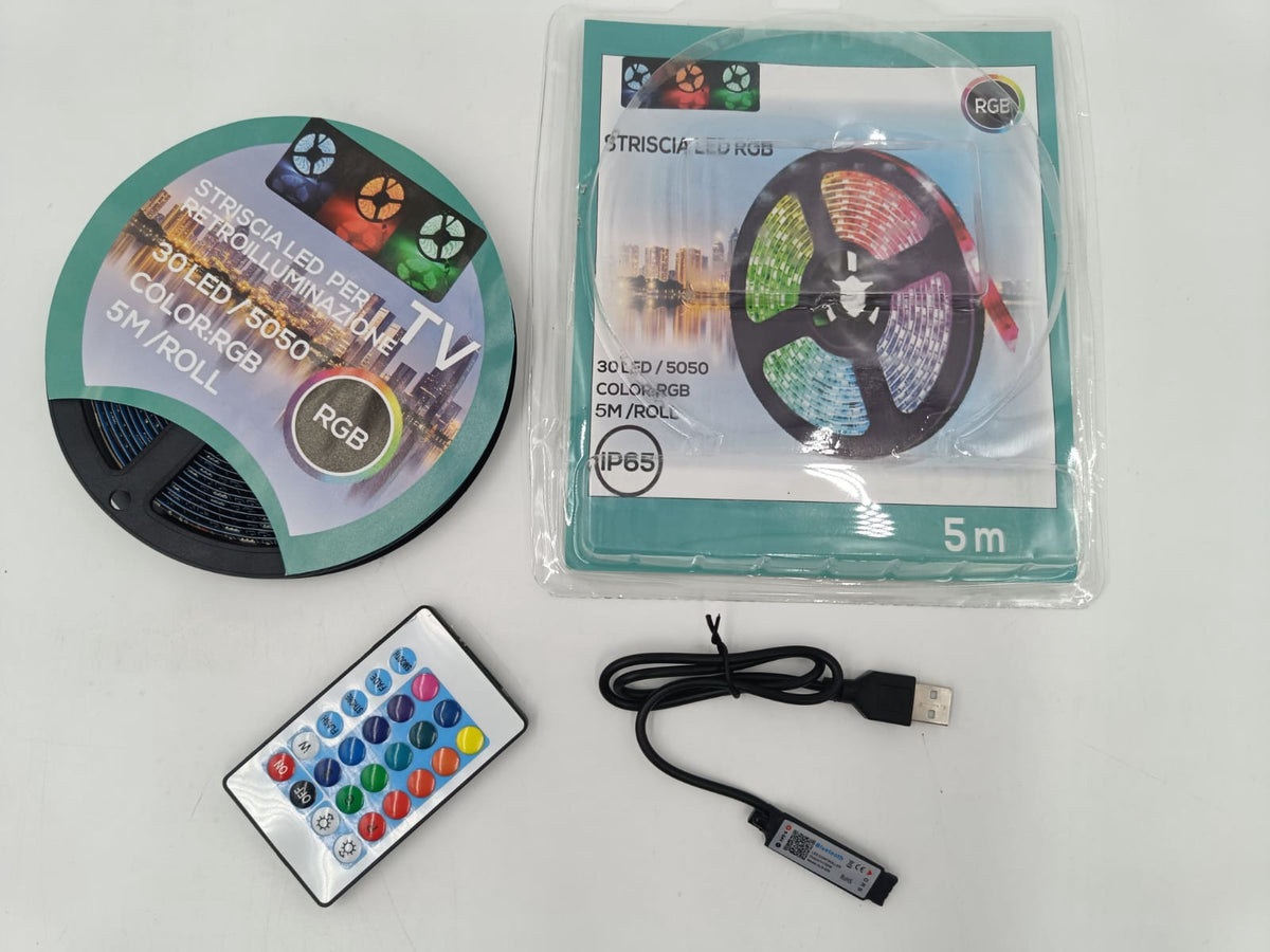Light LED Strip 5M Bluetooth USB Power with Remote